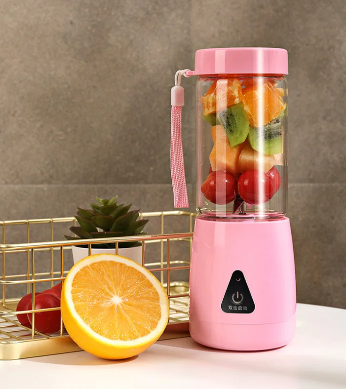 Wholesale Kitchen Accessories Fruit Juicer Machine Orange Portable Mini juicer multifunctional glass fruit juicing Cup