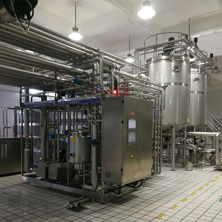3000LPH Steel Stainless Complete UHT Sterilizering Soya Milk Processing Plant For Turn Key Projects