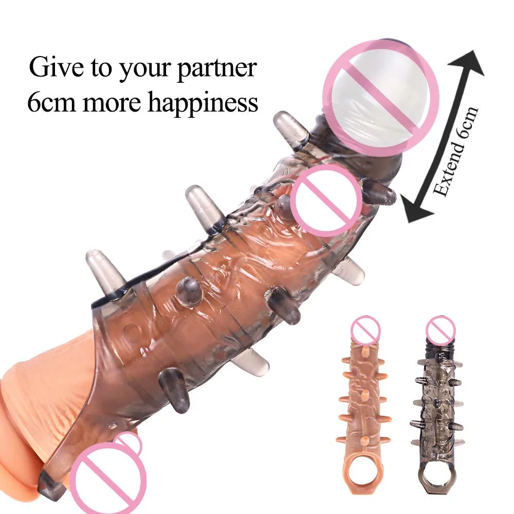 best seller TPE Material Realistic sexy Penis extension Sleeve male masturbation sax toys for man