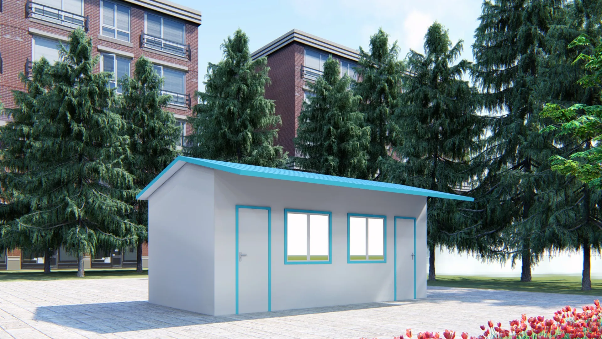security room portable shop capsule office house building house  garden office pods portable house  kaido