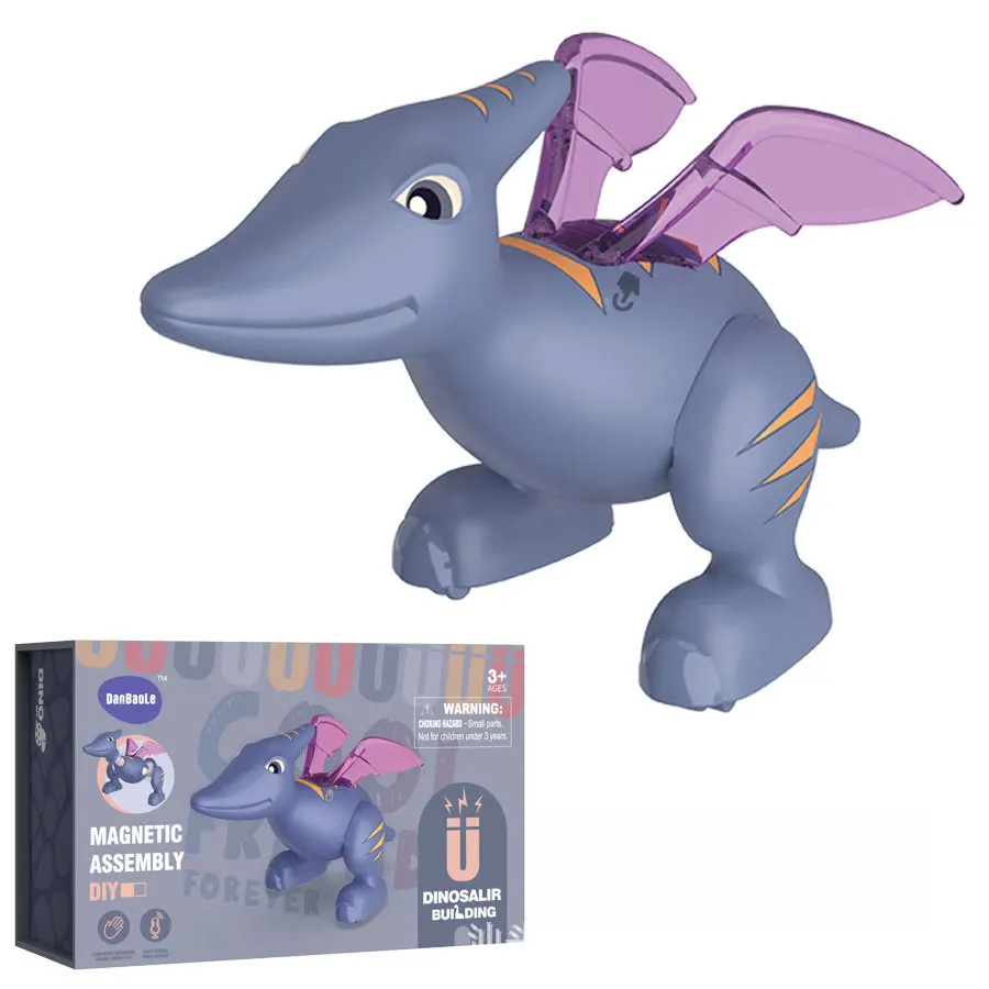 Magnetic Mix or Match Dinosaurs Toy Play Set Kids Fun Game Toys For Play Educational Toys for Kids