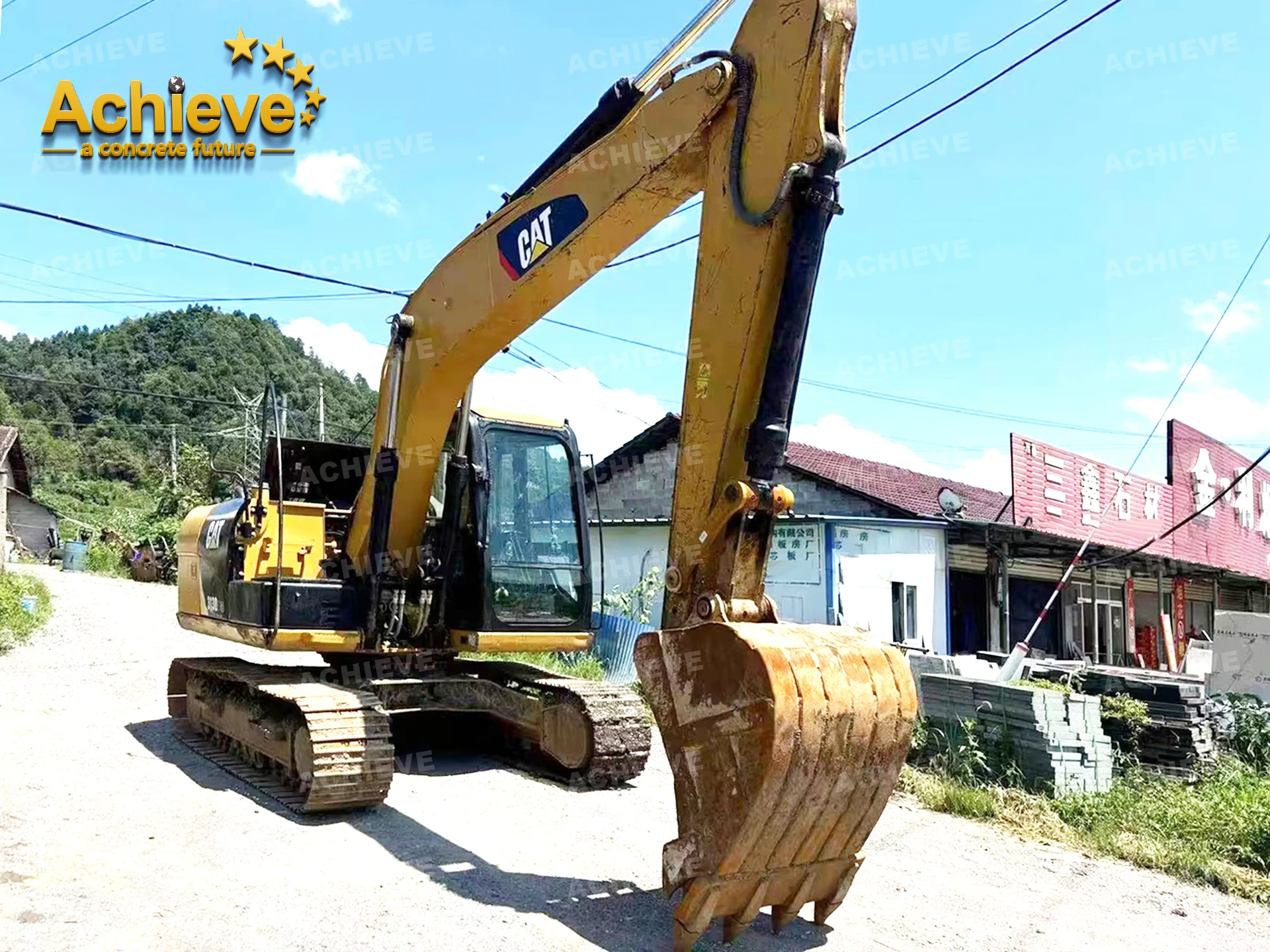 Экскаваторы 2019 Cat 313D2GC 5067H Гусеничные экскаваторы б/у новый дизайн строительный насос моторная коробка передач Yuchai 7-10ton