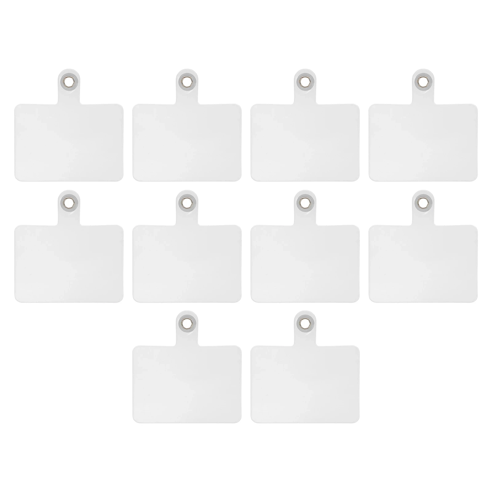 PVC Phone Tether Tabs Phone Lasso Replacement Patches Adhesive-Free Phone Case Anchor For Lanyard Hanging Strap Pad