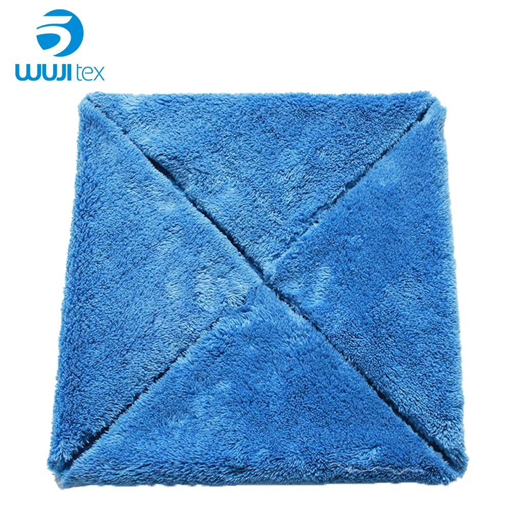 Square durable Thickening Coral fleece cleaning car rollos toalla micro fibra towel