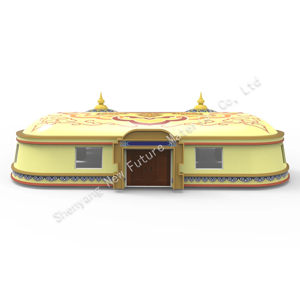 Web celebrity tent room  Accommodation planning of scenic spots Hot spring house