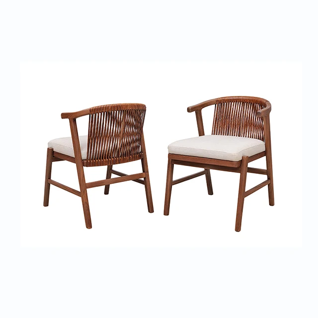 
Scandinavian Contemporary Style Designer Wood Comfortabable Dining Chair Online 