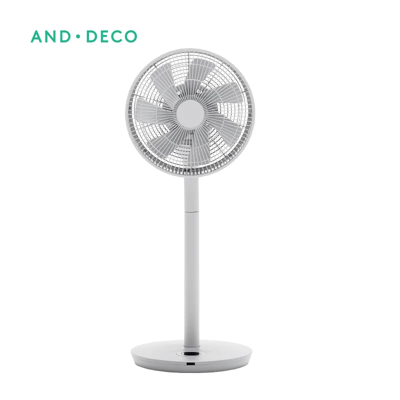 
Height Adjustable Modern Deco Electric Fan Remote Control Automotive Shut Off Smart Control 8 Blades Electric 