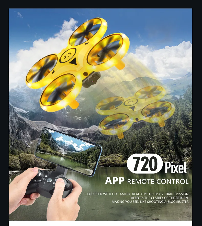 Rc сенсор часы с дистанционным управлением, НЛО хэндс-фри беспилотного летательного аппарата и жест Дрон Смарт-часы дистанционное управление Rc дроны