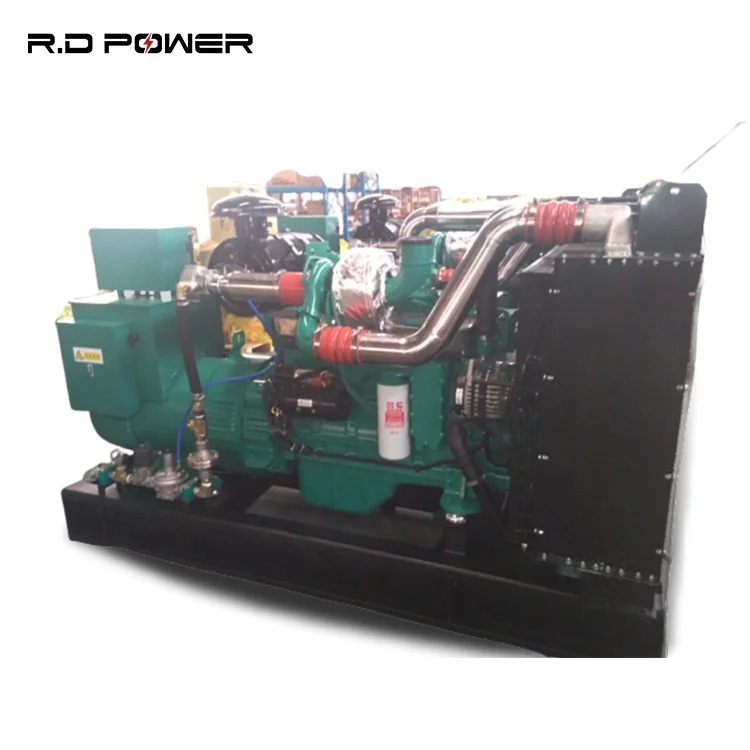 120kw Natural Gas Powered Generator Portable Natural Gas Generator For Sale LYNGMS120KW