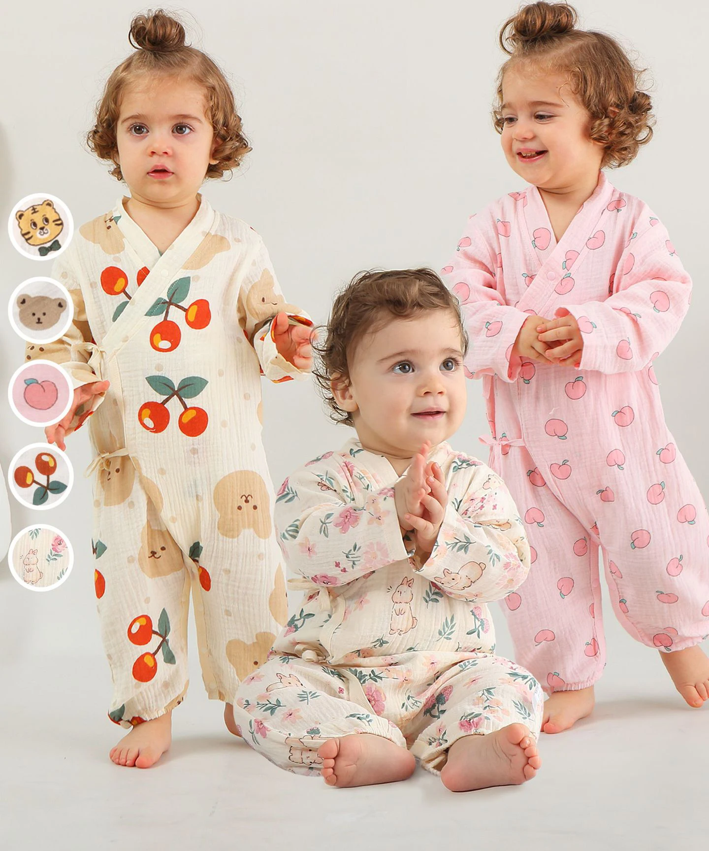 Good Quality Cotton Muslin Infant Newborn Girl Onesie Baby Clothes Baby Short Sleeve Romper Jumper