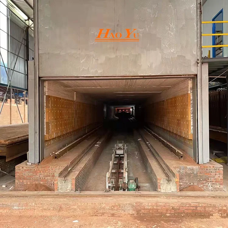 Coal fired tunnel kiln for fired clay red brick plant Brick furnace Assembled mobile tunnel brick kiln