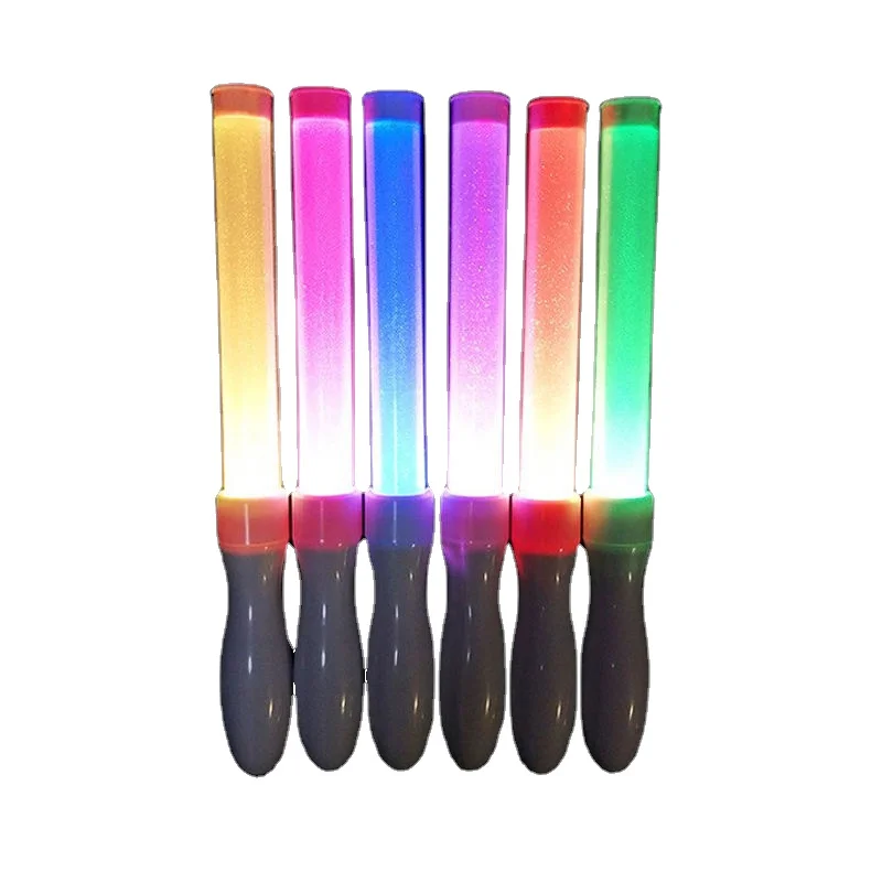 Concert Music Festival 15 Color Button Colorful Glow Stick High Quality LED Glow Stick Flashing Different Color LED Glow Stick