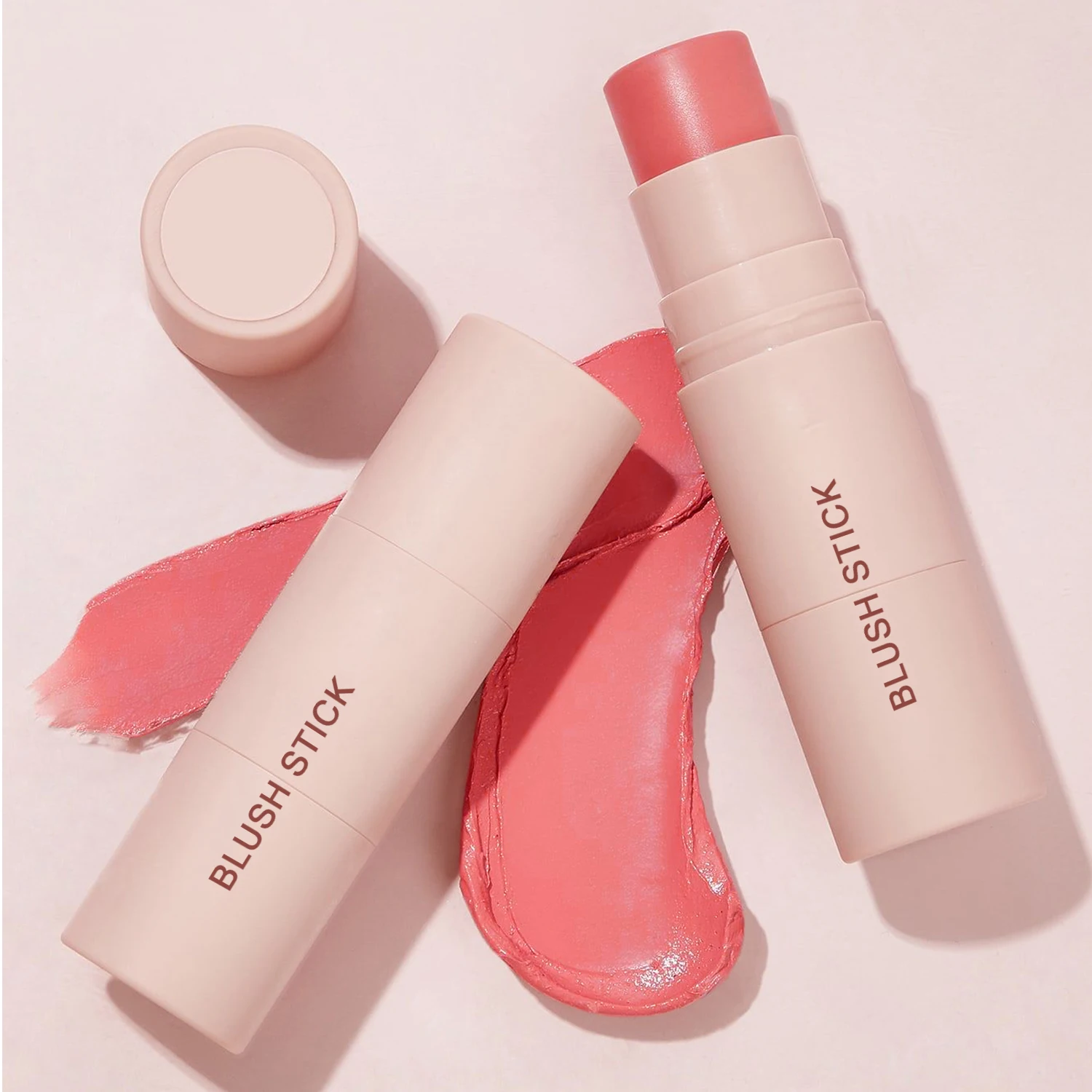 OEM ODM жевательный оттенок крема для пудры румян без жестокости и жесткости, наращиваемая и Увлажняющая Кремовая румяна