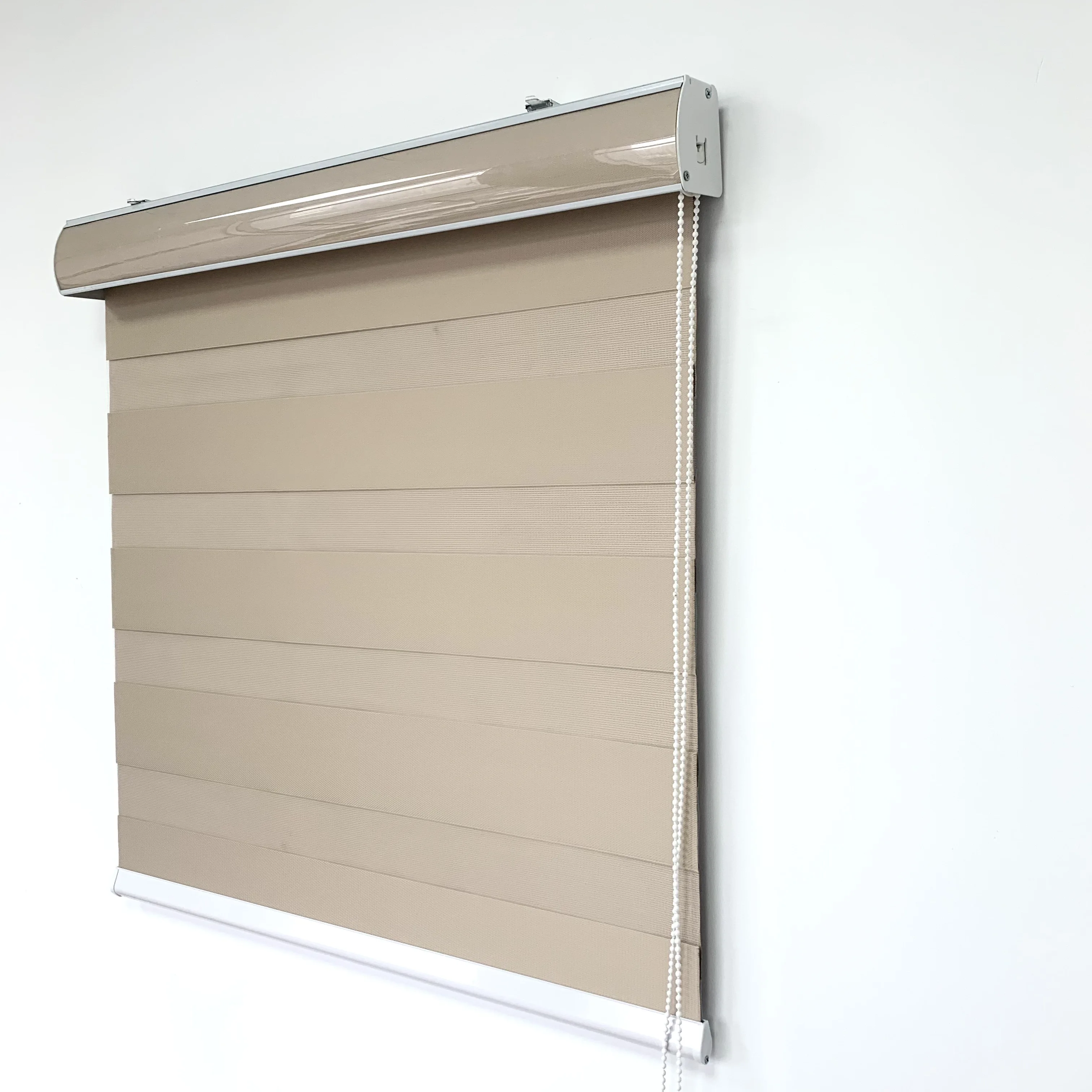 Roller Shades Blind 2021 Wholesale Manual Motorized Track Outdoor Zebra Blinds Polyester Christmas Space Popular