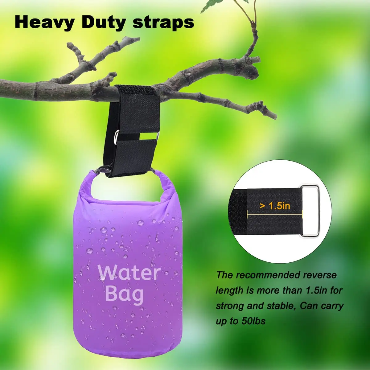 OEM 32ft 64ft Reusable Cinch Strap with Metal Buckles, Cut-to-Length Fastening Securing Straps, Adjustable Nylon Cable Straps