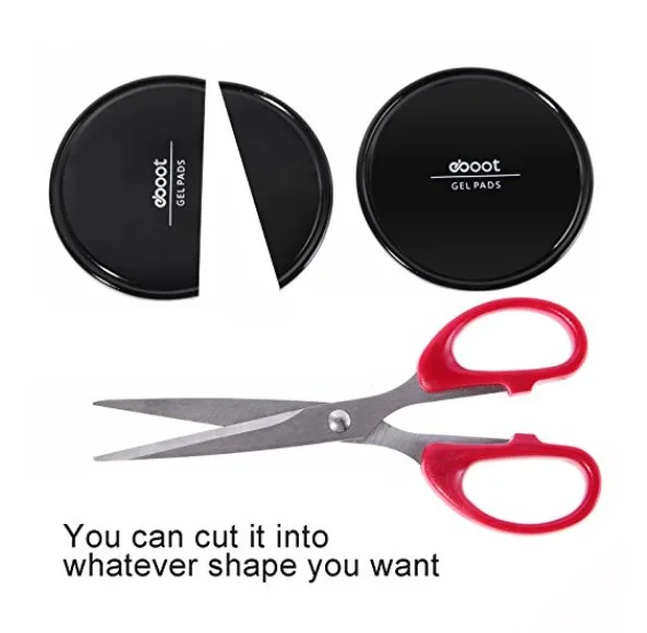 Reusable Triangle Round Fixate Gel Pads for Sticking Everything Logo Custom