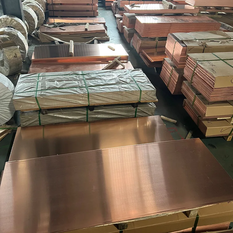 High Purity 99.99% C10100 C11000 C12200 Factory Supply High Quality Copper Sheet Cathode Copper Plate