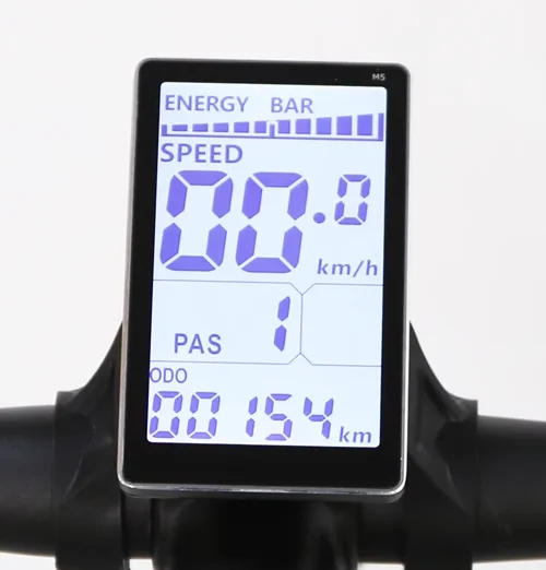 HOSH M5 Hot Selling Electric Bicycle Parts 36v 48v Ebike Battery Display Meter with Excellent LCD for Ebikes