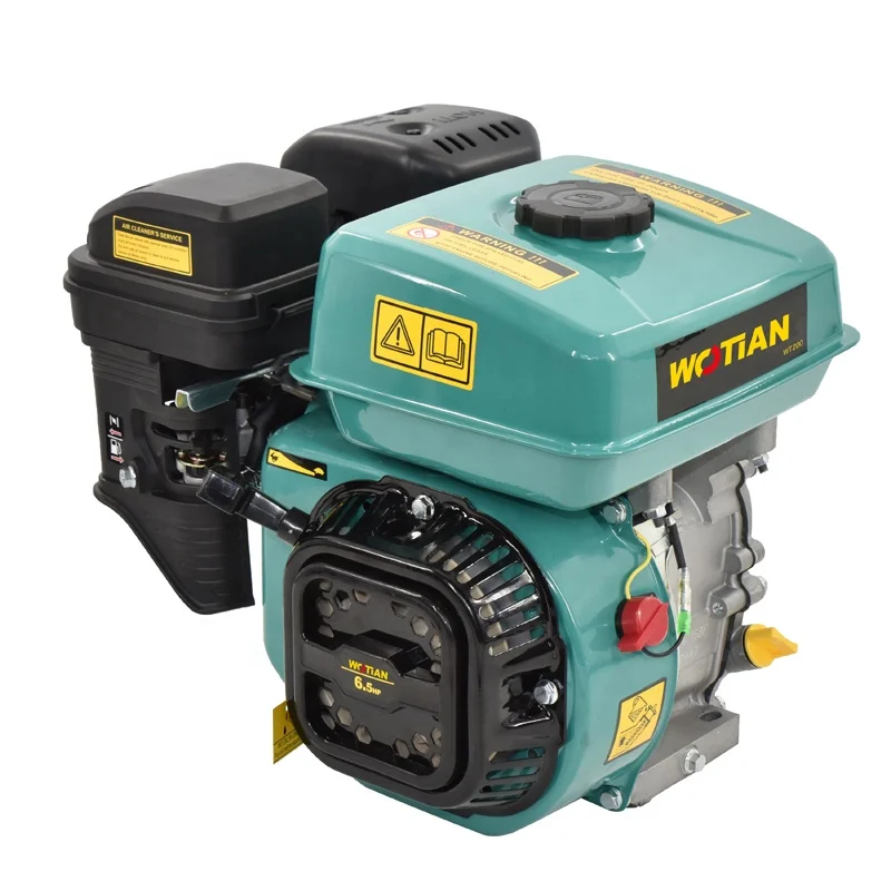 Customized green 16kg 6.5hp 2500rpm 196cc air cooled gasoline engine for gasoline generator