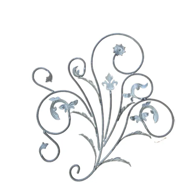 iron balusters with grapes ornamental rosettes for railings flower fences wrought iron components decorative iron parts