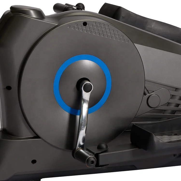 Home Use Manual Adjustable Stationary Magnetic Upright Elliptical Trainer Machine