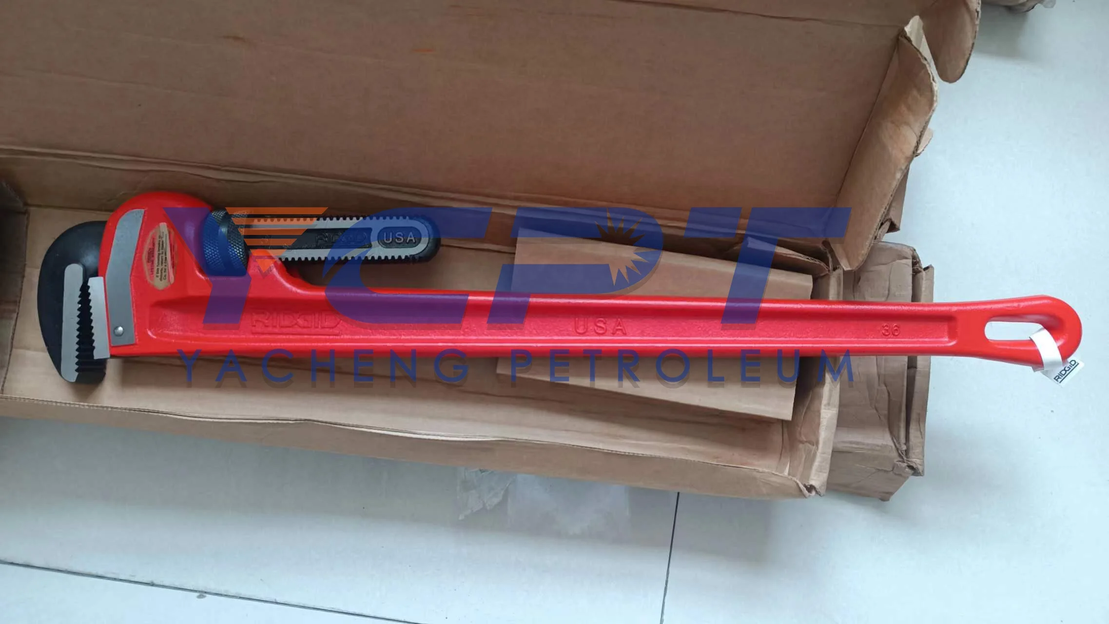 Ridgid 18 inch/24 inch Heavy Duty Pipe Wrench Straight Pipe Wrench