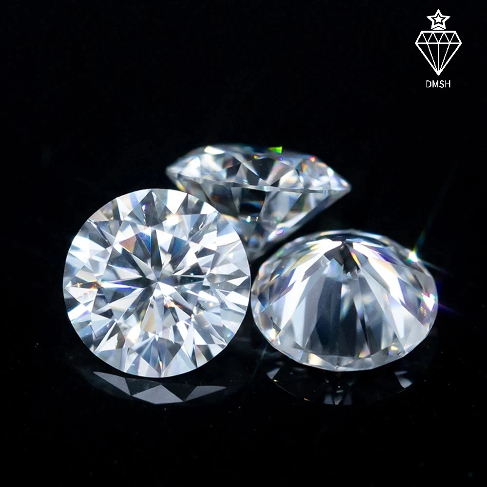 Wholesale Price DEF Loose Lab Grown Diamond IGI GIA Certificate 0.7~11.1mm CVD Hpht VVS VS Lab Created Diamond