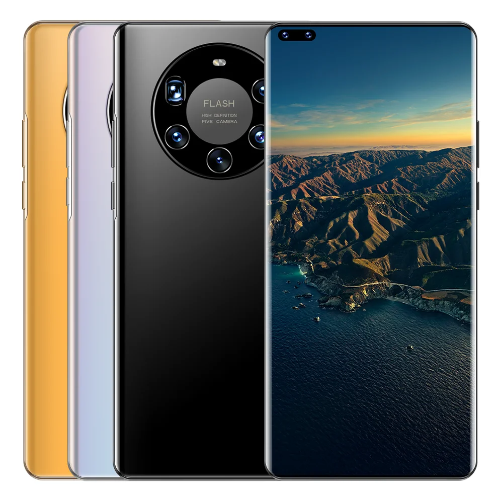 High-end best quality Mate 40 Pro+ Mobile Phone 7 Inch HD Full Display 12+512GB Android 10.0 Cell Phone Mate40 Pro+ Smartphone