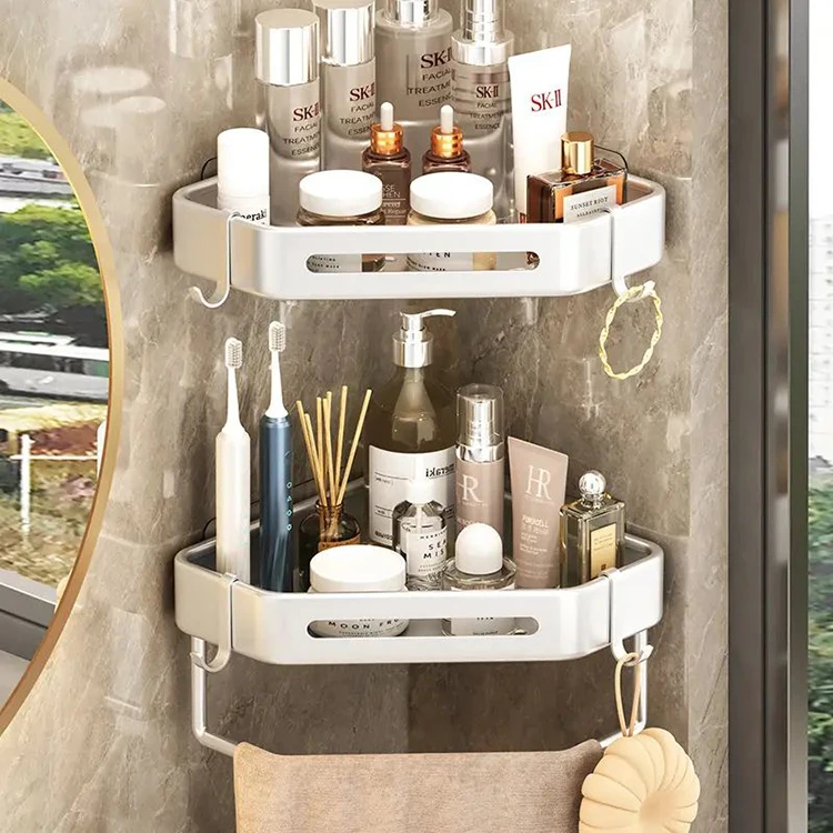 wholesale custom wall organizer shower caddy bathroom corner shelf shower caddy shelf organizer rack