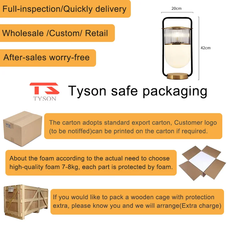 American Modern Art Design Crystal Glass Table Lamp Celeste Desk Light For Restaurant