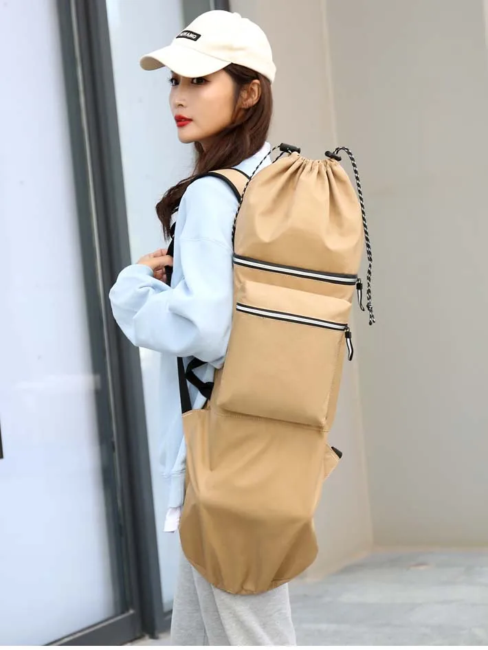 Factory Custom Outdoor Carrying Backpack for Skateboard Travel 90mm Wheel Size Color Selection for Adults