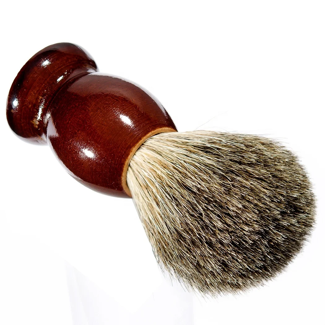 Daily Non-Electric Double Edge Blade Safety Razor Beard Shaver Brush Set for Barbers and Men