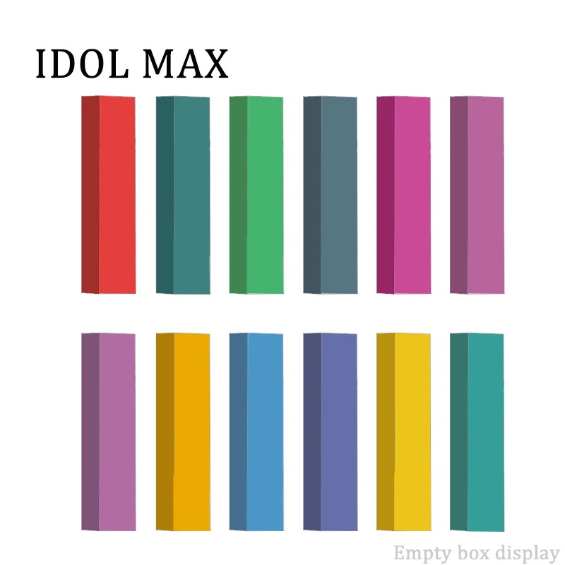 Original products HZKO IDOL MAX box wholesale prices have different colors for quick delivery