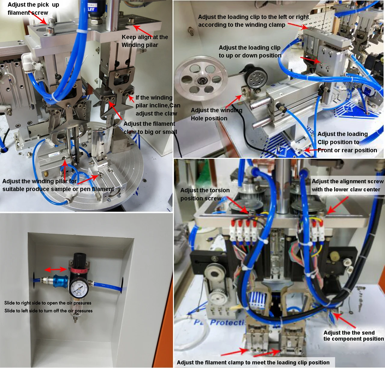 YASIN Full-Automatic two tie 40-80C winding machine USB data cable, power cable, 3D filament winding, and strapping machine