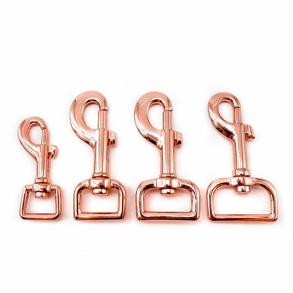 Manufacturer Custom Hardware Steel Large Swivel Pet Double End Snap Hook Stainless For Dog Leash