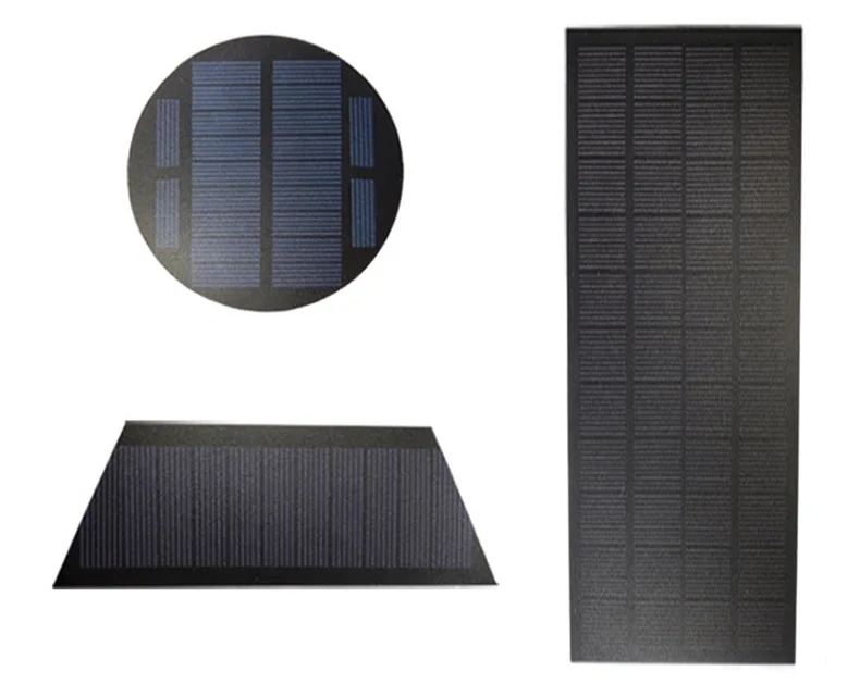 Customized Mono Poly Epoxy Resin PET Solar Module 80mm 0.4W 0.45W 0.56W 0.75W 4V 5.5V DIY Mini Solar Cell Panel