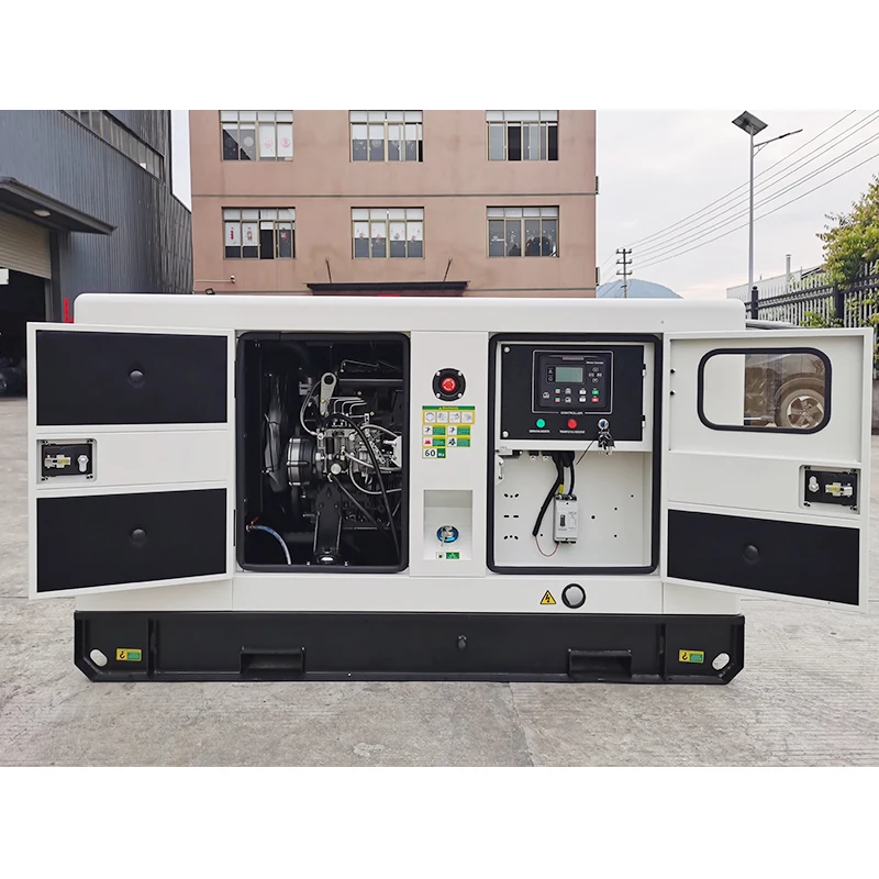 Супер Бесшумный корпус 24kw 30kw 3 фазы в режиме ожидания prime Электрический дизель-генератор 230V генератор
