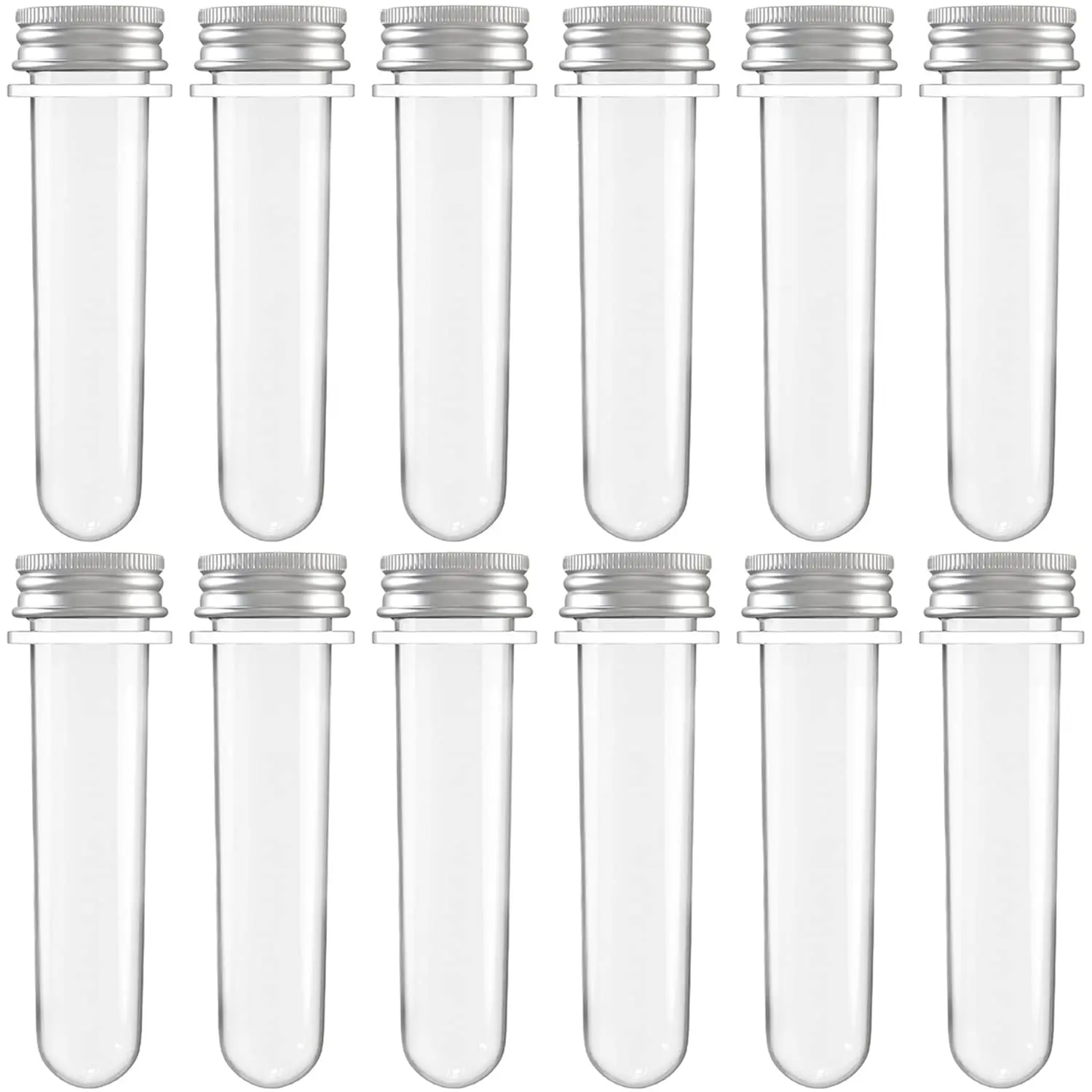 Лабораторные прозрачные цветные боросиликатные стеклянные пробирки класса 100 мл с пробирками