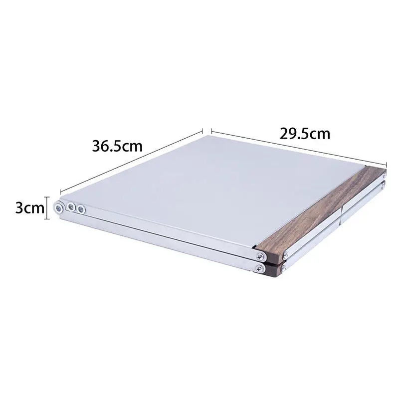 Manufacturers Wholesale Outdoor Portable Stainless Steel Folding Table Multi-purpose Picnic Barbecue Table