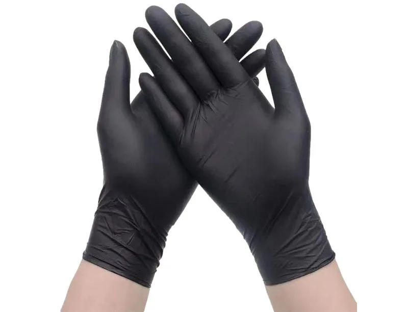 wholesale disposable sterile nitrile inspection gloves safety nitrile disposable gloves for daily use