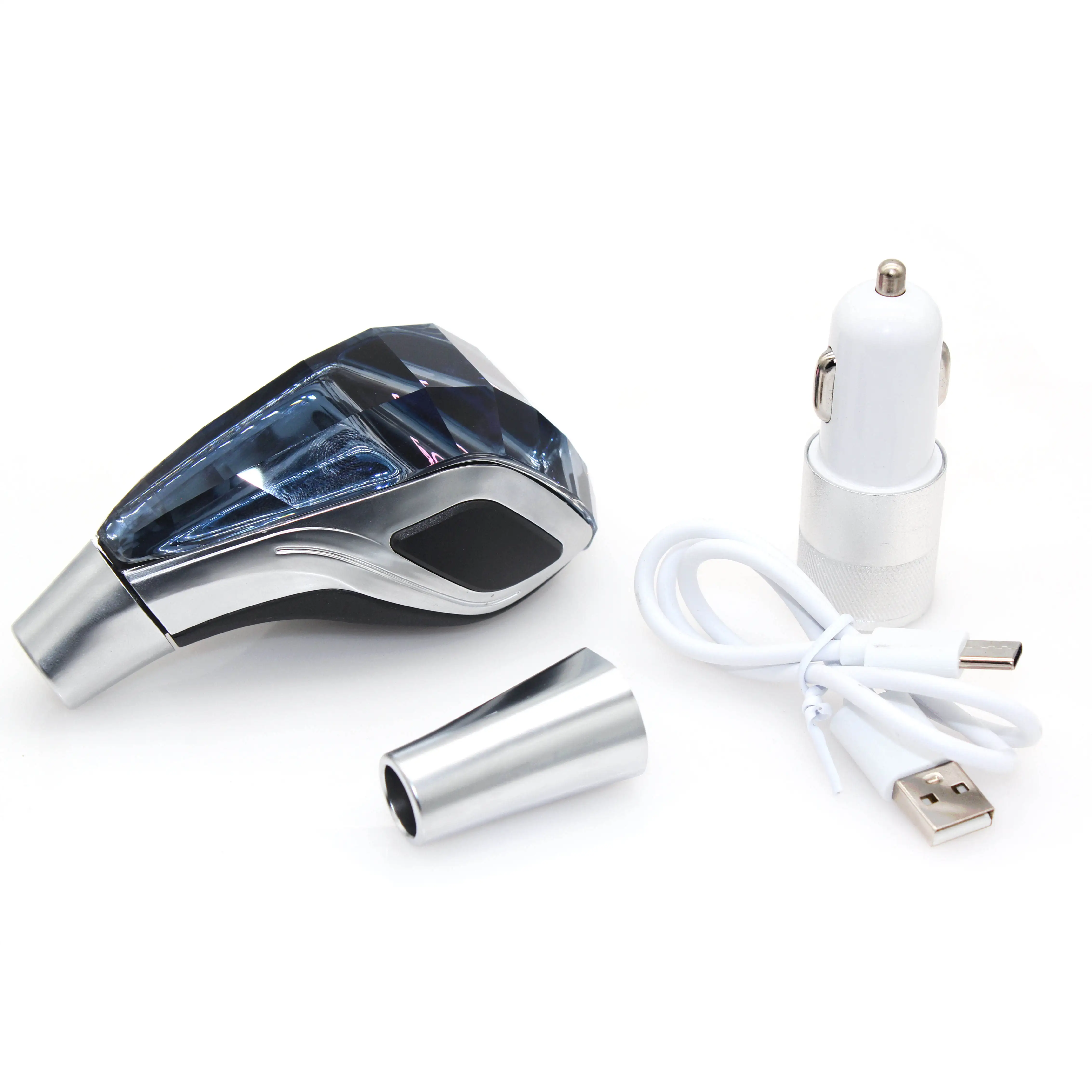 Luxury Crystal car accessories Switch gift Head Multi universal Color Automatic Switch Touch