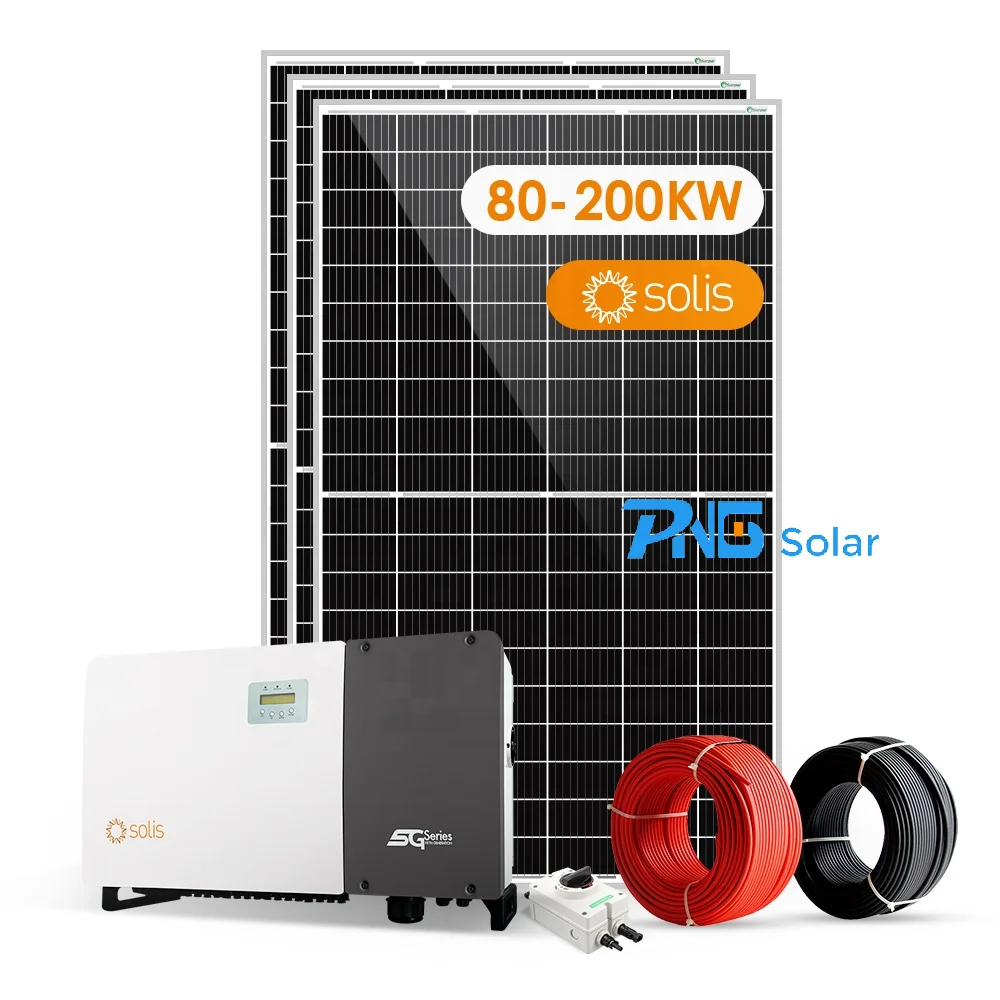 Industry System Solar Energy 80kw 100kw 200kw House Solar Energy Systems Hybrid Solar Energy System