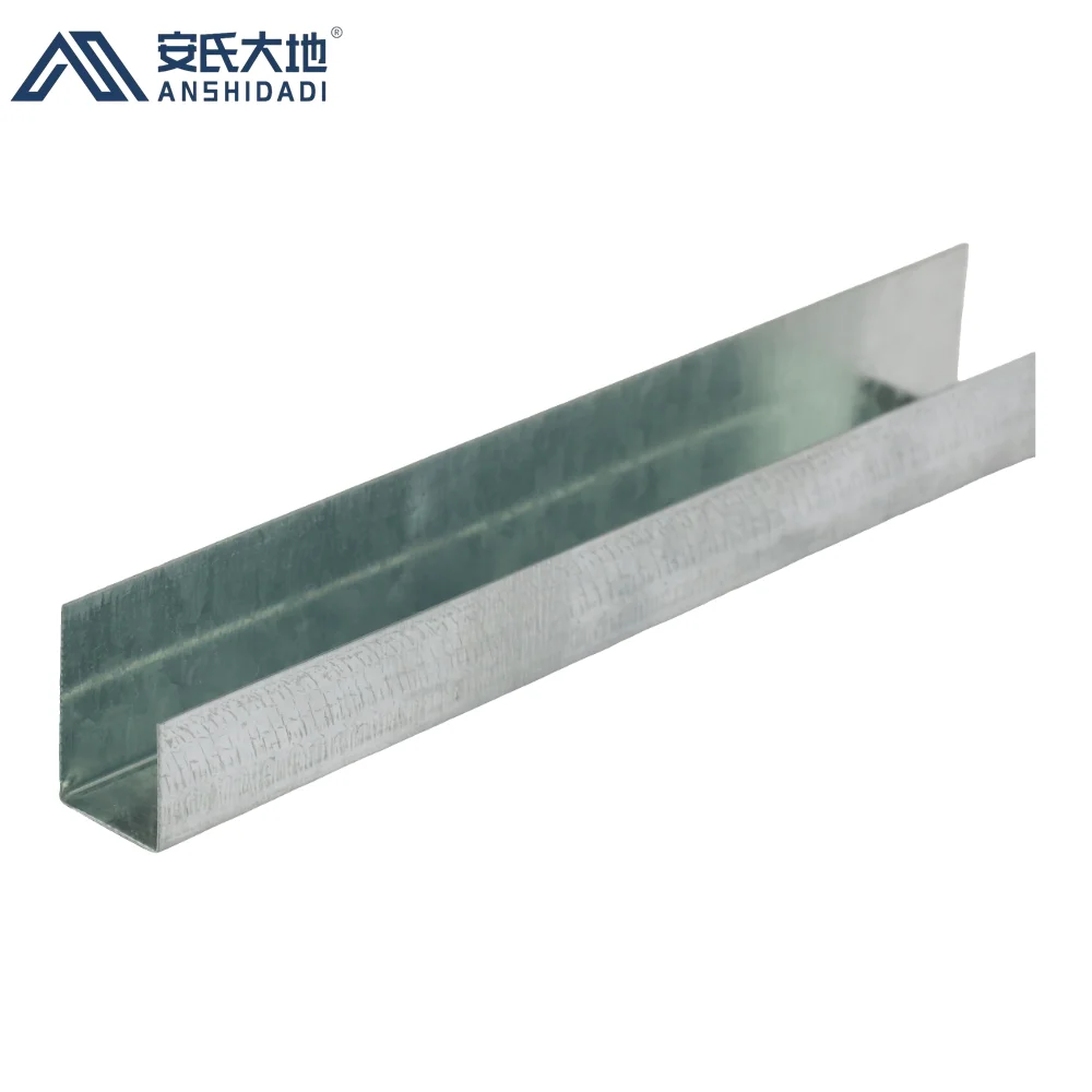 Anshidadi gypsum ceiling board accessories Galvanized False Ceiling Metal Profile CD 60 UD 28
