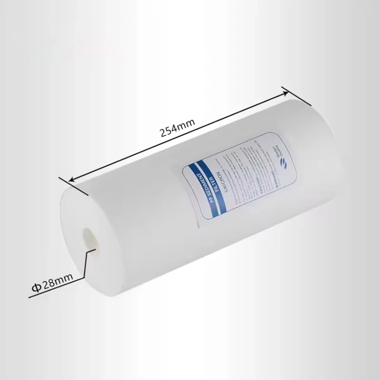 Food and Beverage Industry Use 10x4.5 inch big Melt Blown PP Filter Cartridge Pp Melt Blown Filter Element