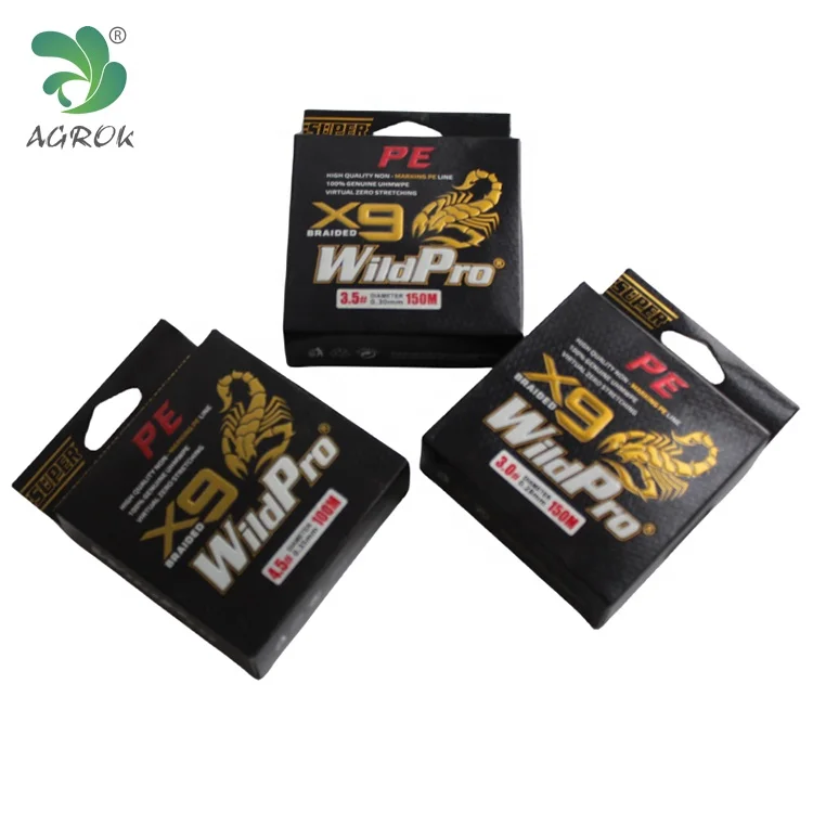 Hot Selling  High Strength Premium Quality 100m 150m UHMWPE 9 Strands Braided Briaided Main Line  Fishing Line