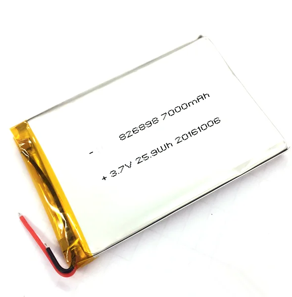 Rechargeable Lipo 7000mah Lithium Battery 3.7v 7000mah Polymer Lithium Ion Battery Silver Sea 500 Times Lihtium Polymer Ce,rohs