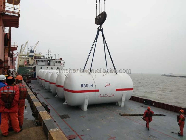 CIMC Hongtu ASME SA-516 17.325 Tons 35m3 Liquid Liquefied Anhydrous Ammonia Storage Tanks
