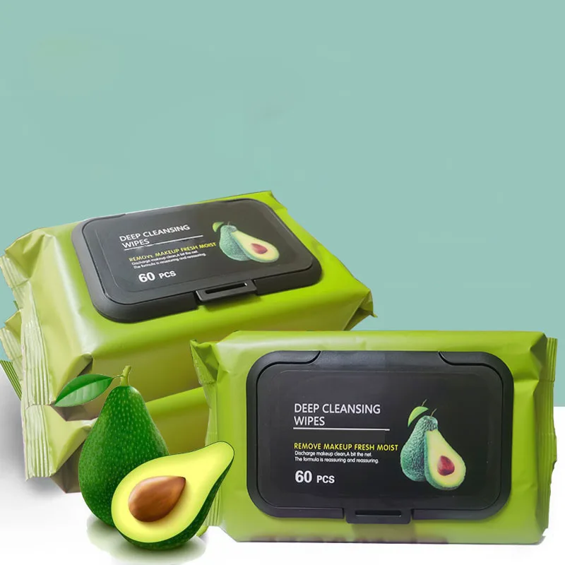mini makeup remover avocado wipes hyaluronic acid makeup removal wet wipes for makeup removal wipes luxury with coconut oil