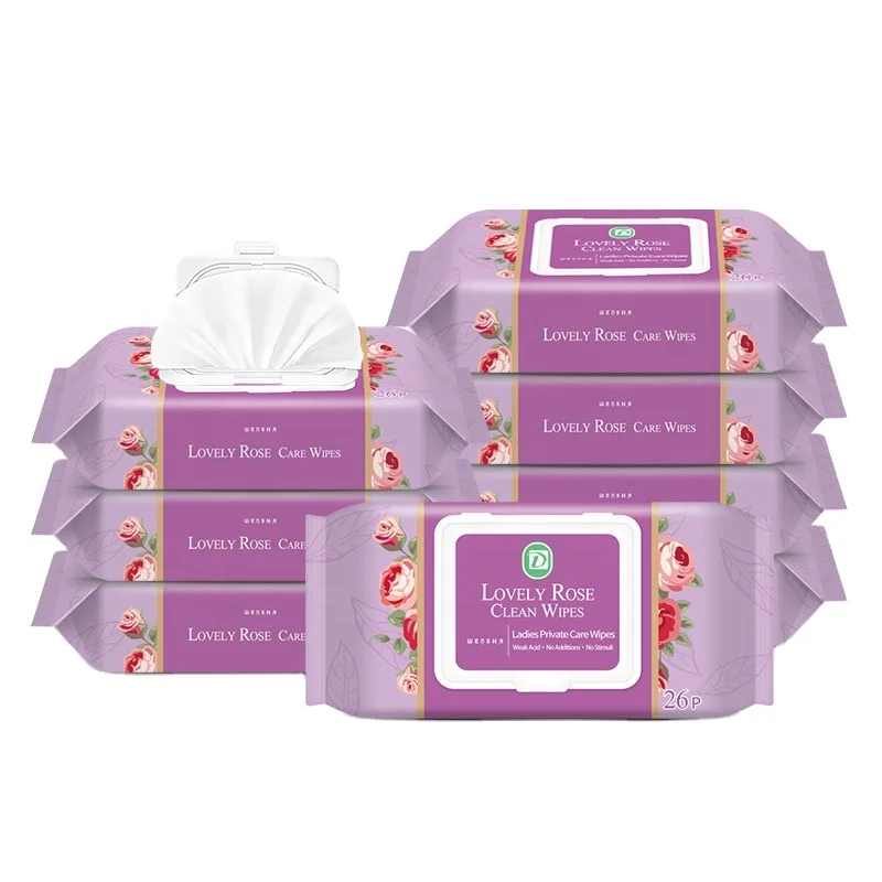 Personal Hygiene Wipes Feminine Wipes Organic Feminine Wet Wipes