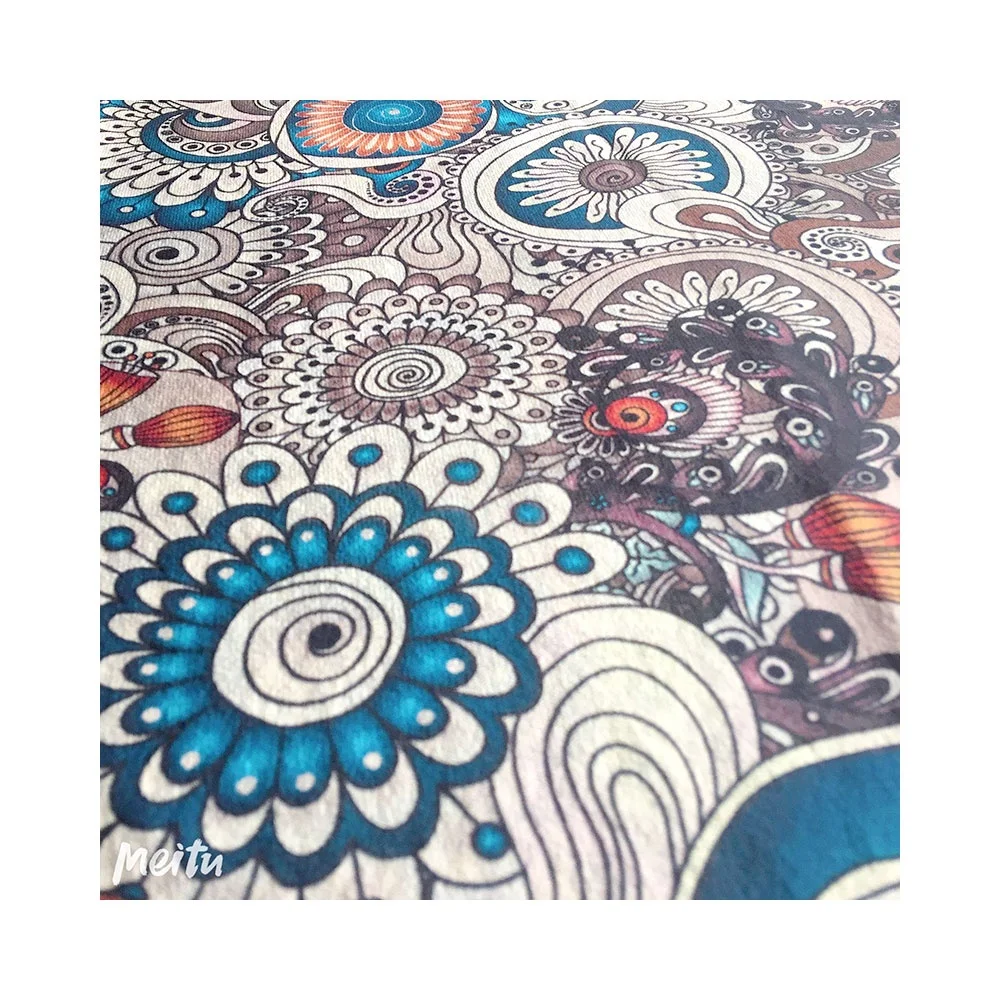 Hot sale cheap price useful elegant wholesale 100% silk fabric digital printed